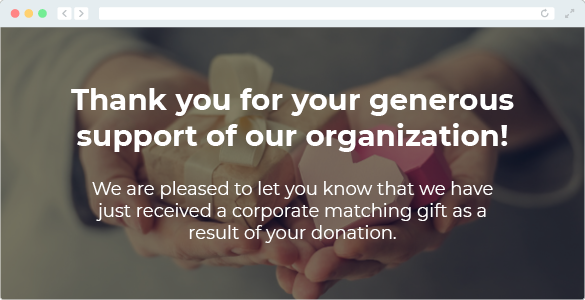 Thanking your donors for matching gifts and higher education fundraising
