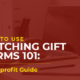 Matching Gift Forms for Nonprofits