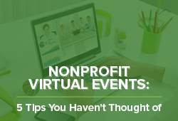 Nonprofit Virtual Event Tips