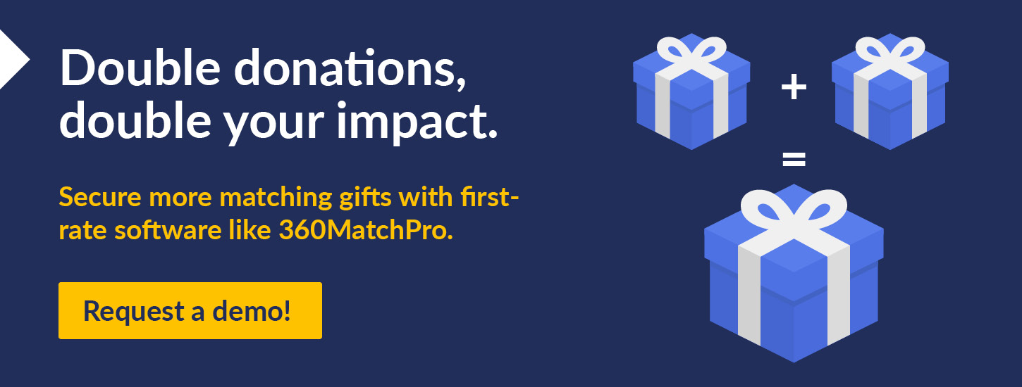Click through to explore how 360MatchPro can help your nonprofit secure more matching gifts.