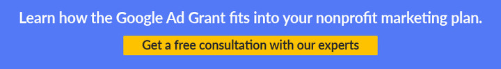 Learn how the Google Ad Grant fits into your nonprofit marketing plan by scheduling a consultation.