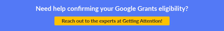 Set up a free consultation and let our experts confirm your Google Ad Grants eligibility.