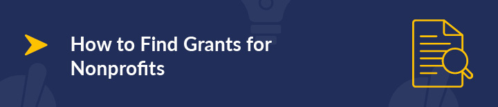 This section answers how to find grants for nonprofits.