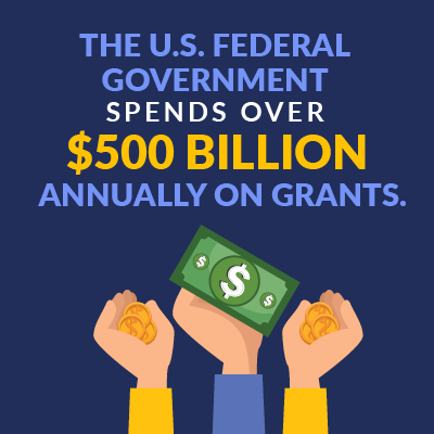 The federal government spends over $500 billion annually on grants to state and local governments