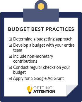 Follow these 5 best practices to build the most successful nonprofit budget