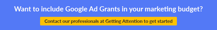 Contact Getting Attention to include Google Ad Grants in your marketing budget