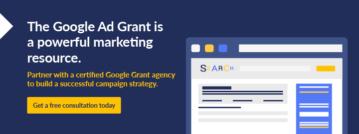 Work with Getting Attention to optimize your Google Ad Grant strategy. Get a free consultation today!