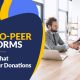Read up on top peer-to-peer platforms that help double donations and improve fundraising.