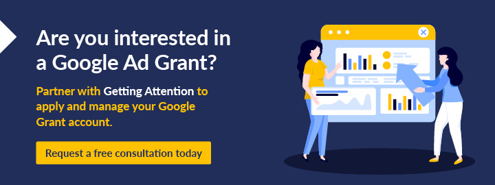 Are you interested in a Google Ad Grant? Contact Getting Attention!