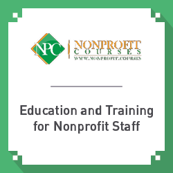This section discusses an educational resource for nonprofits.