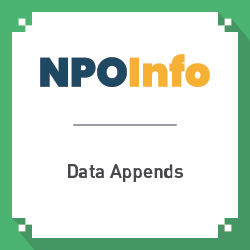 This section covers a data append resource for nonprofits.