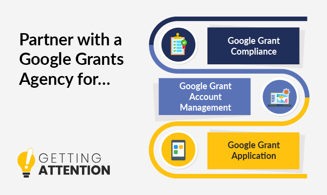 Partner with a Google Grants agency for help with grant compliance, application, and account management.