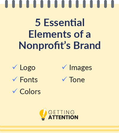 elements of nonprofit graphic design branding