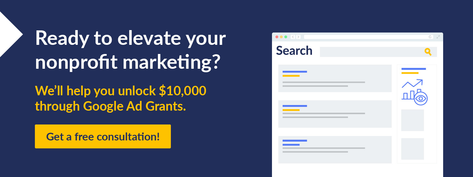 Click through to learn how Getting Attention can amplify your nonprofit marketing results with the Google Ad Grant.