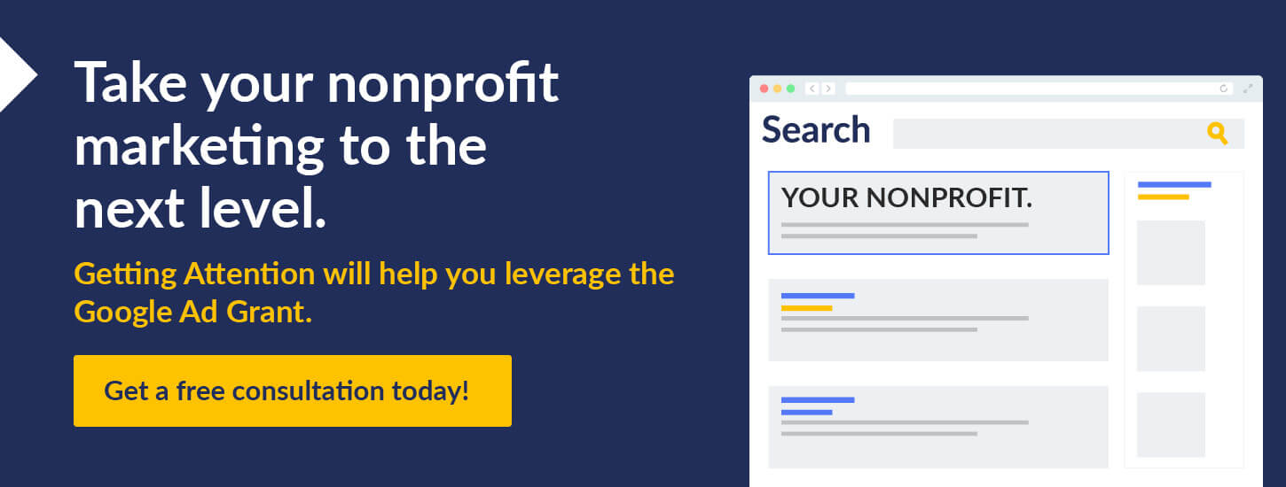 Get a consultation to talk about how Google Ads can strengthen digital marketing for your nonprofit.