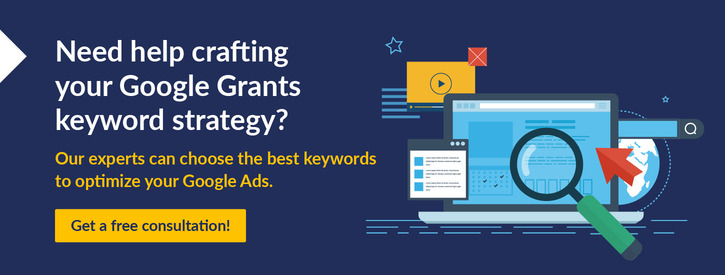 Turn to the experts at Getting Attention to do your nonprofit's Google Grants keyword research.