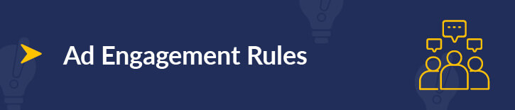 There are a few Google Grant compliance requirements regarding ad engagement.