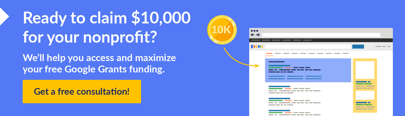Finding grants for nonprofits, like Google Ad Grants, is essential to your success. Click through to learn how Getting Attention can help.