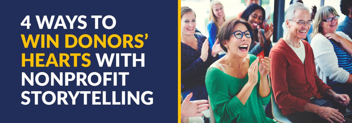 Check out these four nonprofit storytelling best practices to win over your donors’ hearts.