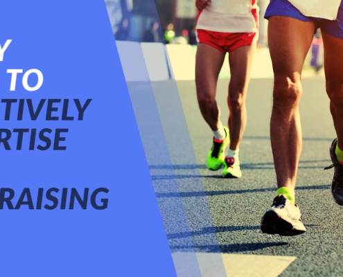 Read this to learn how to advertise your upcoming fundraising 5K in three easy steps.