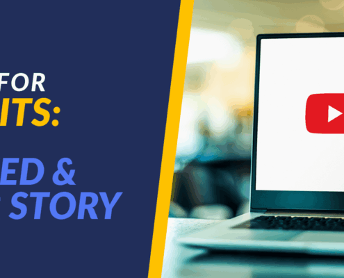 The title of the article, YouTube for Nonprofits: Get Started & Tell Your Story