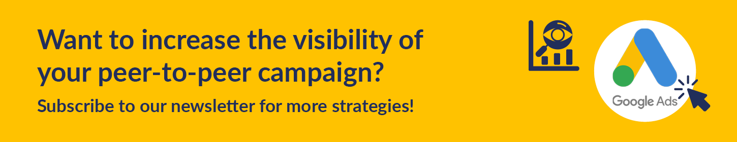 Click to learn how to use peer-to-peer fundraising software to increase the visibility of your campaign.