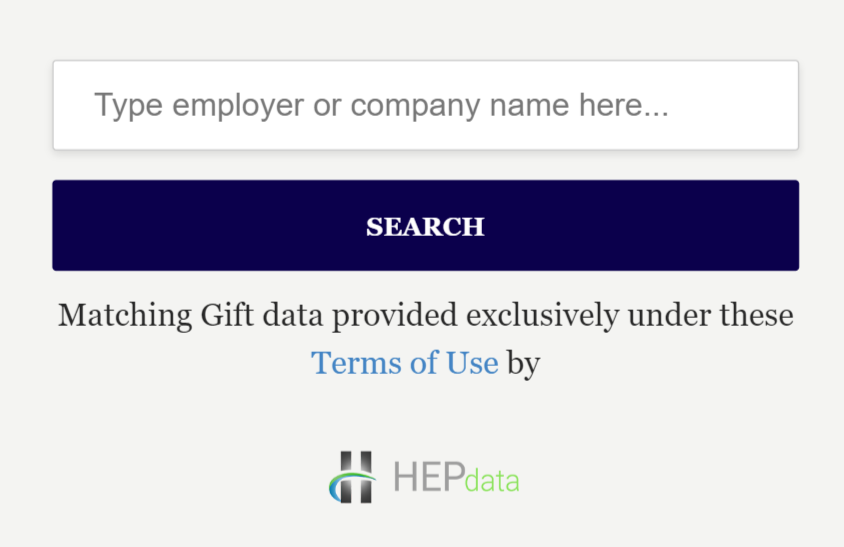 Matching gift software accessibility from HEPdata