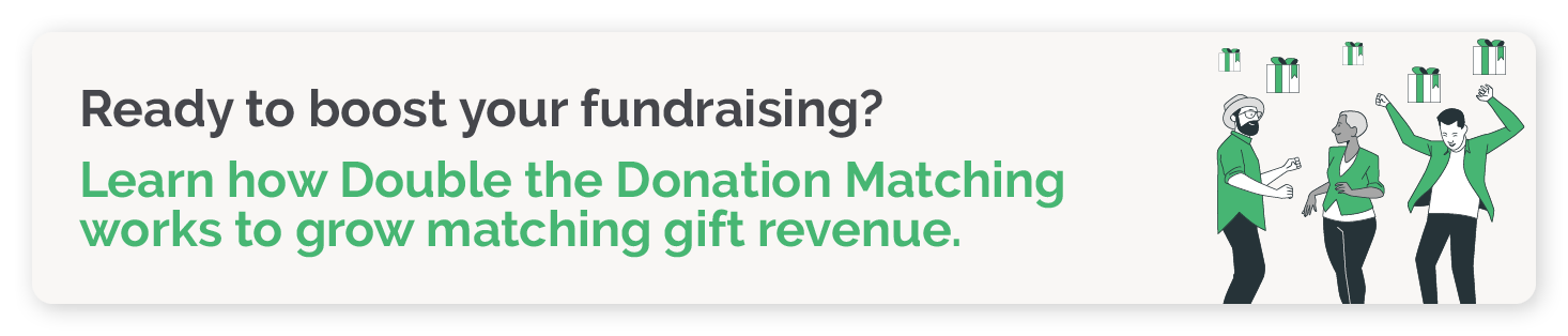 Learn how Double the Donation can increase Matching Gift Revenue