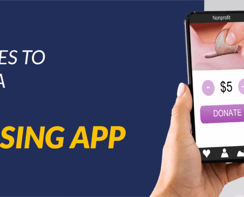 The title of the article, "Key Features to Look For in a Team Fundraising App"