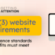 Blog title: 501(c)(3) website requirements: 5 standards every nonprofit website must meet.