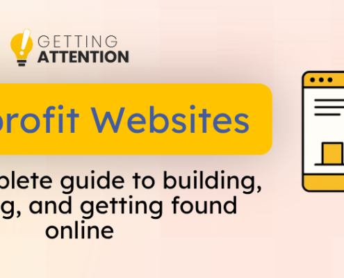 The title of the article, Nonprofit Websites: The Complete Guide to Building, Growing, and Getting Found Online.