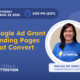 Google Ad Grant Landing Pages That Convert